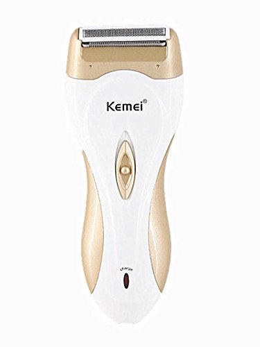 Kemei Km-3018 Lady Shaver Electronic Rechargeable Hair Remover Wet/Dry Cordless Use Razor