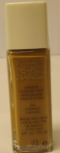 Revlon Nearly Naked Makeup Foundation - 260 Caramel