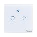 Produktbild TianranRT Sonoff T1 EU 2C 1Gang WiFi Panel Fernbedienung Wand APP Steuerung Licht Timing Schalter