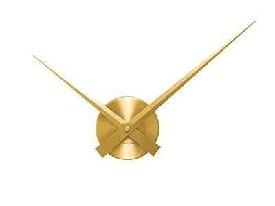 Karlsson KA4348GD Little Big Time Pendule Murale Mini Métal Or 5 x 44 x 44 cm
