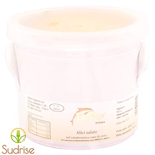 Alici Salate di Cetara in creta 2200 gr