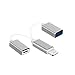 Produktbild Lightning to USB Adapter OTG Cable Charging for iPhone/iPad/iPod iOS 11 with Piano Microphone Audio Interface Keyboard (Silver)