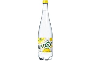 BADOIT - Eau Gazeuse Aromatisée Citron 1L - Lot De 4 - Vendu Par Lot