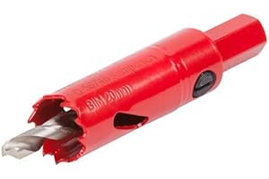 wolfcraft Sega a tazza BIM I 5462000 I Per materiali per costruzioni a secco, legno, plastica e metalli, profondità di taglio 40 mm