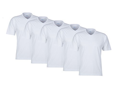V Neck! 5 weisse Herren T-Shirt T-Shirts 100% Baumwolle Markenware TShirt Shirts T-Shirts für Herren Man Men sehr bequem T-Shirts V Ausschnitt 5 V-Neck T-Shirt Weiss S-4 V Neck! 5 weisse Herren T-Shirt T-Shirts 100% Baumwolle Markenware TShirt Shirts T-Shirts für Herren Man Men sehr bequem T-Shirts V Ausschnitt 5 V-Neck T-Shirt Weiss S-4