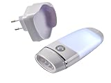 LED Nachtlampe mit Bewegungssensor, nutzbar auch als Taschenlampe, Induktionsladung