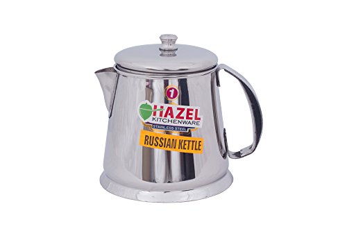 Hazel Restaurant Stainless Steel Tea Pot Water Kettle Pitcher Coffee Pot with Handle (700 ml), Silver