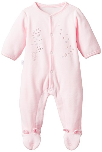 Absorba Unisex Baby Premiers Jours Sleepsuit, Pink, 3-6 Months (Manufacturer Size:6 Months)