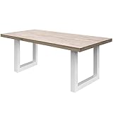 Mesa de Madera Maciza de Roble ¡La MAS DE MODA! ¡Acabados ALTA GAMA!