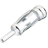 AIV - Adaptador de Antena DIN - ISO, Plateado