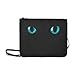 Produktbild WYYWCY Cat Eyes In Darkness Pattern Benutzerdefinierte hochwertige Nylon Slim Clutch Crossbody Bag Umhängetasche