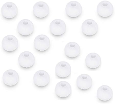 PENCILUPNOSE® Replacement Medium Earbuds Tips Buds (white x 18) (11cm)
