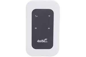 ZJCHAO Dispositivo Hotspot WiFi Portatile WiFi Ad Alta velocità 300 Mbps Plug and Play Support 10 Dispositivi Hotspot Mobile Travel Mobile con Slot per Schede SIM per Campervan