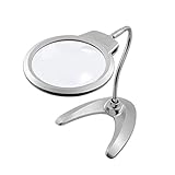 Manguera de metal ajustable permite a los usuarios ajustar la altura de la lente y su posición satisfará las diferentes necesidades. Y el diseño plegable es conveniente para llevar a todas partes.