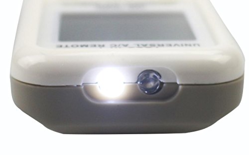 MYTK 1000 in 1 Universal Klimaanlagen Fernbedienung für Klimageräte mit integrierter Taschenlampe im 3er-Pack - 3