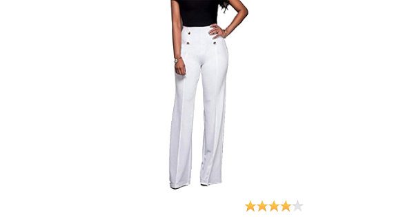 High Waisted Pants Bell Bottom Wide Leg 