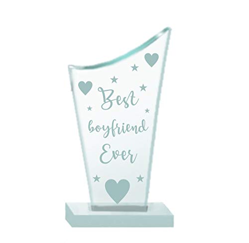 Paper Plane Design Valentines Day Gifts, Valentine Gift for Your Loved one, Crystal Mementos and Trophy for Couples Boyfriend Girlfriend Multicolor (Mult4)