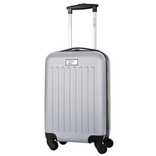 Preisvergleich Produktbild STEVE MILLER - YOUNG Valise Cabine Rigide 4 Roues - Argent