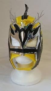 YELLOW - Lucha Dragons KALISTO Children's Wrestling Masks [GUEST WRESTLING EXCLUSIVE] by Guest Wrestling