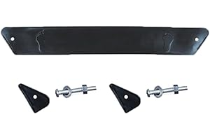 YMHAPP 1Set Black Stroller Footrest Replacement Adjustable Stroller Extension Footboard Strollers and Accessories for Babies Pushchair Seat Liners,Baby Stroller Connectors (37cm)