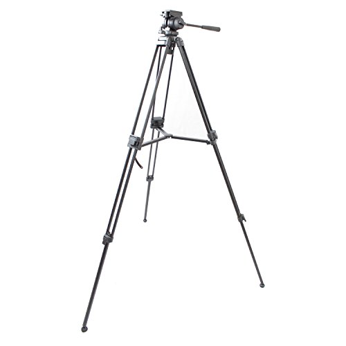 DynaSun ST650Profi Video Stativ mit Fluidkopf Action Schssel mit Tragetasche fr Kamera und Video, max Belastung: 6kg