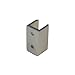 Produktbild Wandlager für Stilgarnitur "Cubis" (eckig) | nickel-matt | 1 Stück