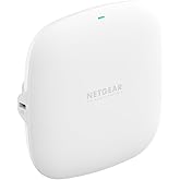 NETGEAR Wireless Access Point (WAX210) - WiFi 6 Dual Band with AX1800 Speed 1 x 1G PoE Network Connection Up to 128 Devices 8