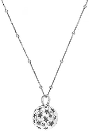 Necklace Long Woman Call Angels in 925 Silver Pregnancy Necklaces Sweet Waiting For Big Belly 100CM called angels Call of the angels Mexican bola