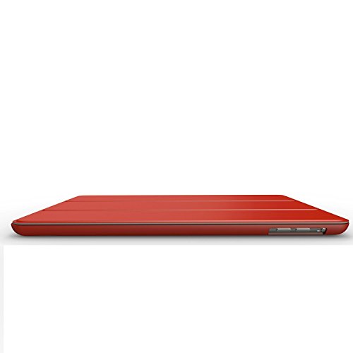 Khomo iPad Mini 1, 2, 3 Hülle Case Rot Rotes Gehäuse mit doppelten Schutz ultra dünn und leicht, Smart Cover – Dual Red - 7