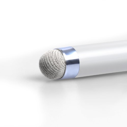 Caseflex Huawei P8 Lite (2017) Griffel Stift Mit Mikrofaser Spitze – Weiß - 3