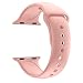 Produktbild TianranRT Ersatz Sport weich Silikon Uhr Band Strap für Apple Watch Series 4 (Rosa, 44MM)