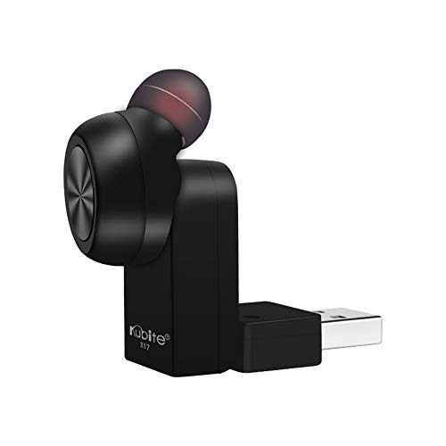Preisvergleich Produktbild Xshuai KubiteX17 Mini Wireless Bluetooth Kopfhörer Telefon Ohrhörer Headset Magnetisches Ladegerät (Schwarz)