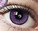 Produktbild Farbige Kontaktlinsen"DOLLY" Big Eye Linsen, Circle Lenses, gut deckend, bequem zu tragen, große Augen, COSPLAY (VIOLETT)