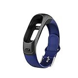 7Lucky Uhrenarmband Silikon, Mode Armbänder, Ersatzband Smart Armbanduhr Gurt Handgelenk Armband Kompatibel für Smart Watch V08 (blau)