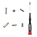Price comparison product image Pentalobe Case Screws and Pentalobe Screwdriver for MacBook Retina 15-inch A1707 (Silver)