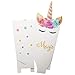 Produktbild Toyvian 24 Stück Einhorn Popcorntüten Popcorn Boxen Papiertüten Tüte Schachtel Tasche für Snack Süßigkeiten Kinder Party Geburtstag Hochzeit Baby Duschen Babyparty