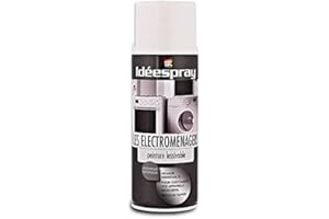 Sinto - Bombe Peinture Idéespray Les Éléctroménagers - Blanc Brillant Lessivable - Aérosol 400 ML