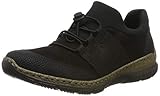 Flexible Laufsohle Rieker Damen N32X8-00 Sneaker, Schwarz 00, 38 EU