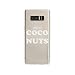 Produktbild licaso Samsung Note 8 Handyhülle Smartphone Samsung Case aus TPU mit Coco Nuts Print Motiv Slim Design Transparent Cover Schutz Hülle Protector Soft Aufdruck Lustig Funny Druck