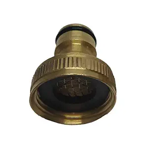 REAL LIFE SOLUTION Brass Adapter for Pressure Washer (Accessory Suitable for Black & Decker, Bosch and Other Machines)