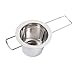 Produktbild GreatFun Tee-Infuser, Tee-Infuser Edelstahl-Teesieb-Steeper-Filter mit Klappgriff für lose Blattkorn-Teetassen, Becher und Töpfe