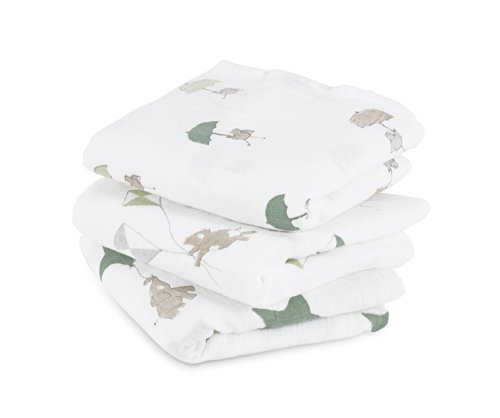 aden + anais Up, Up and Away Musy Muslin Square (Pack of 3)