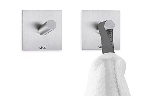 Zack 40305 Duplo Handtuchhaken, Set/2, eckig - 3
