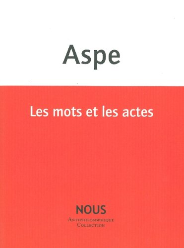Download Les mots et les actes Download Les mots et les actes