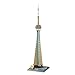 Price comparison product image Canada's National Tower of Toronto. Architecture building bricks set.