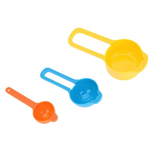FengYun® Bunte Tasse Löffel Kreative Küche Löffel Backwerkzeug 6 Stück - 4
