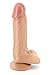 Produktbild Heroes - 19.5 x 4.5 cm Realistischer Dildo 7 Inch - natur