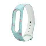 Moldeo por compresión, resistente y duradero;Pulsera compatible con Xiaomi Mi Band 2