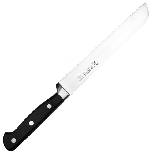 Profi Brotmesser von Excellent Feine Schneidwaren Solingen - Länge: 33,5 cm - Profi Messerserie 9000