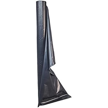 Silofolie, Abdeckfolie Breite 4,0m x Länge 10,0m, schwarz/weiß